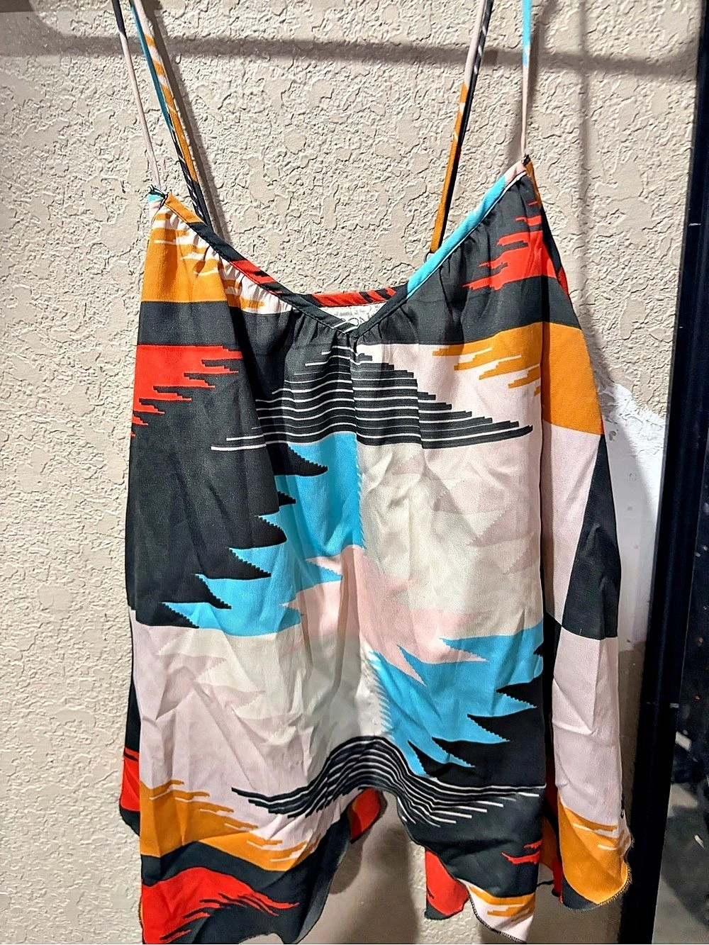 Billabong Abstract tank in Black & Multicolor